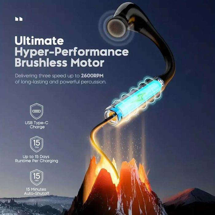 Zooma Pistolet do masażu, urządzenie do masażu karku