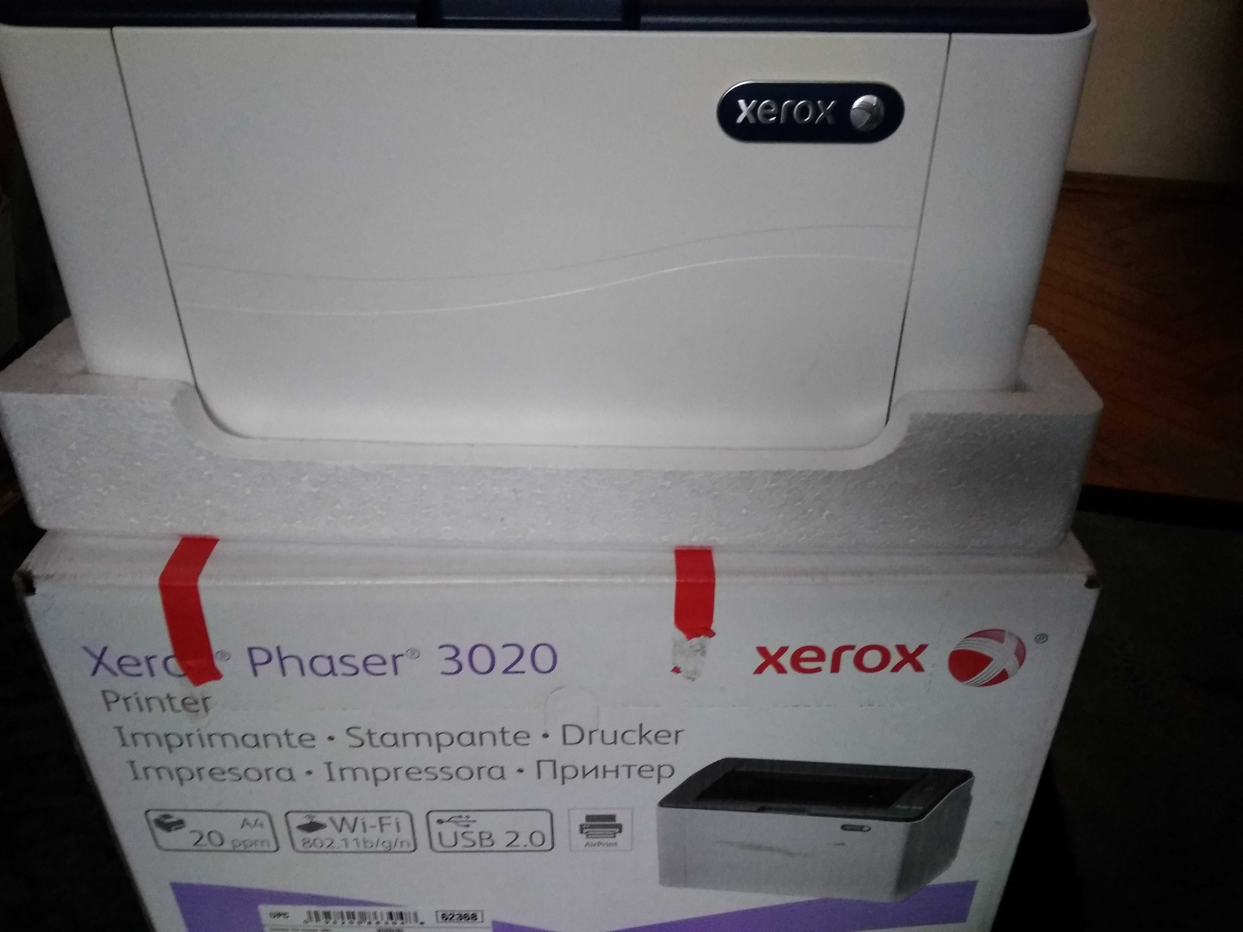 Drukarka laserowa Xerox Phaser 3020- nowa