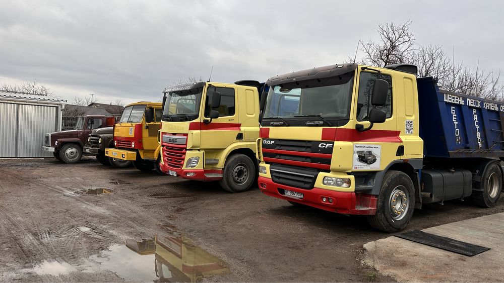 Доставка:пісок, щебінь,дрова.Щебень, песок ЗІЛ,ДАФ,КАМАЗ, вывоз мусора