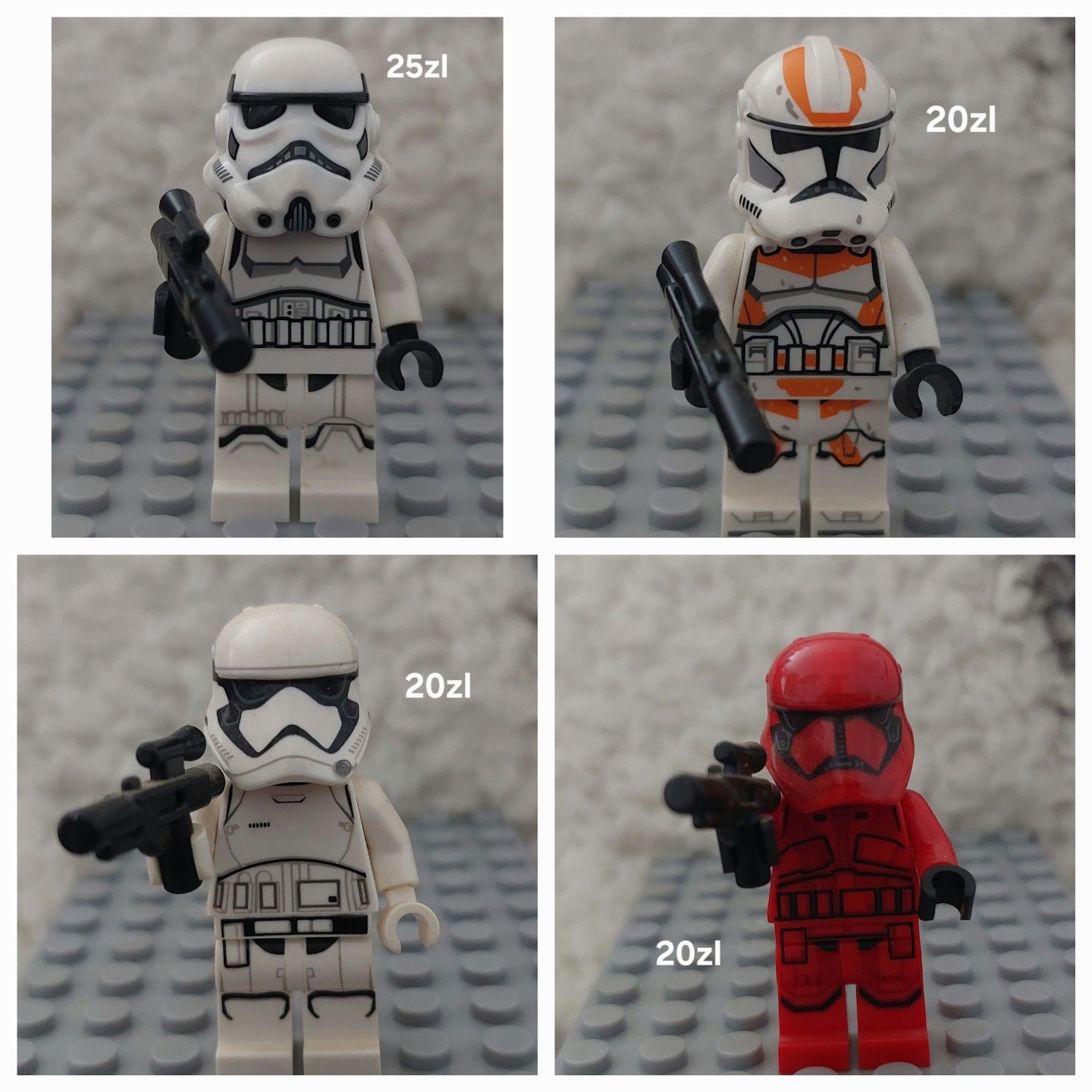 Figurki lego star wars
