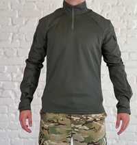Тактическая рубашка хаки рипстоп военная убакс всу летний армейский