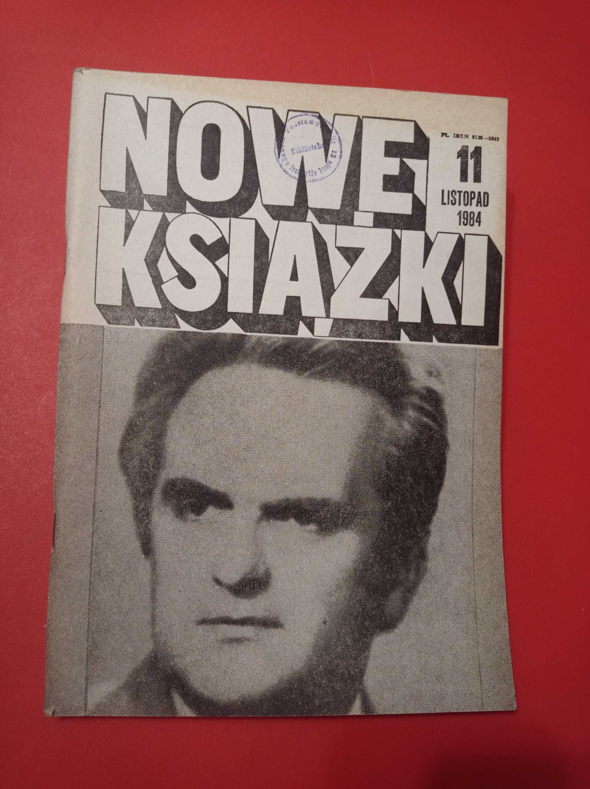Nowe książki, nr 11, listopad 1984, Władysław Andrzej Serczyk