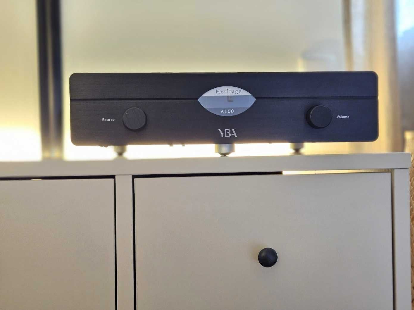 Wzmacniacz stereo YBA Heritage A100 - czarny