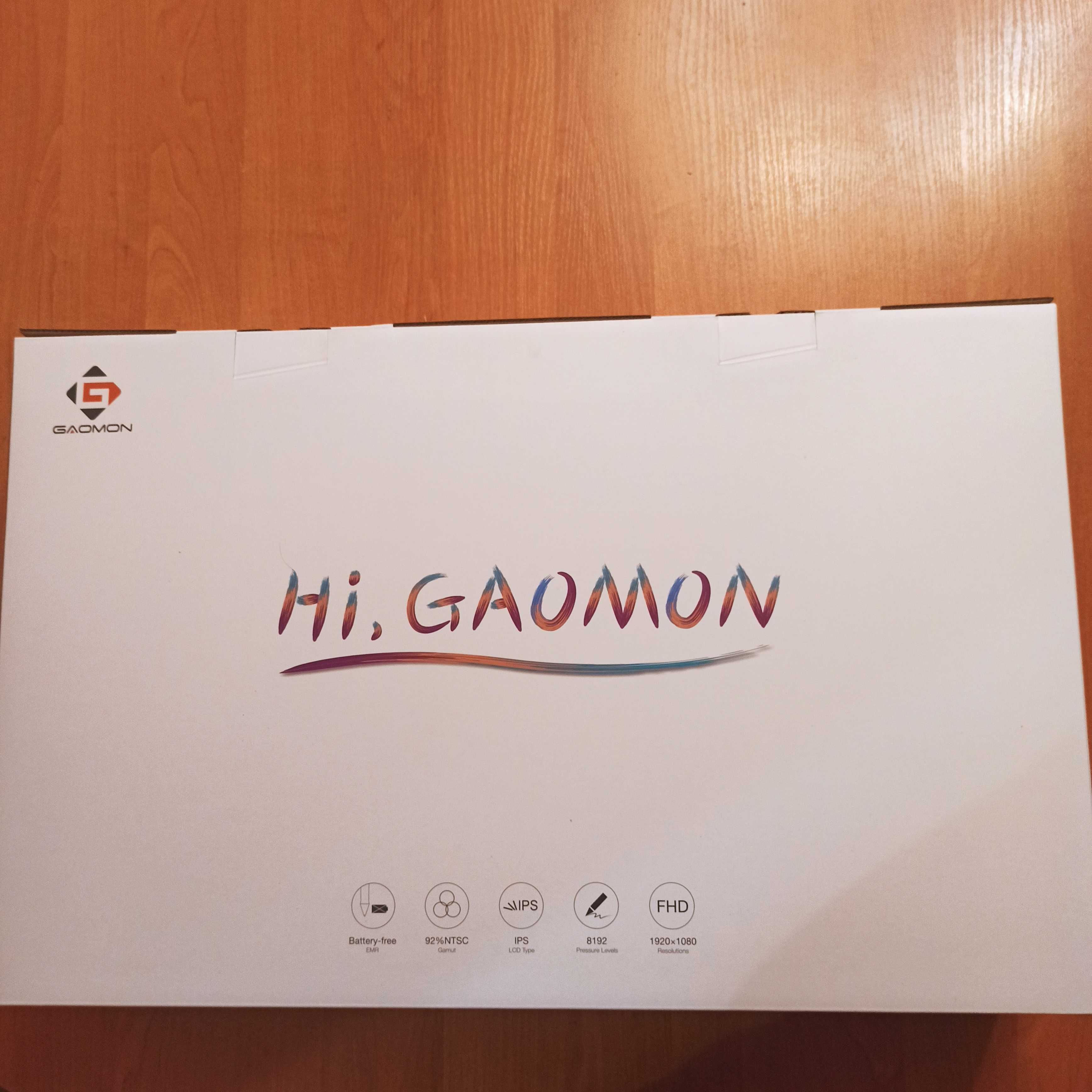 НОВЫЙ Графический планшет GAOMON PPD2200 21,5 дюймов 92% NTSC