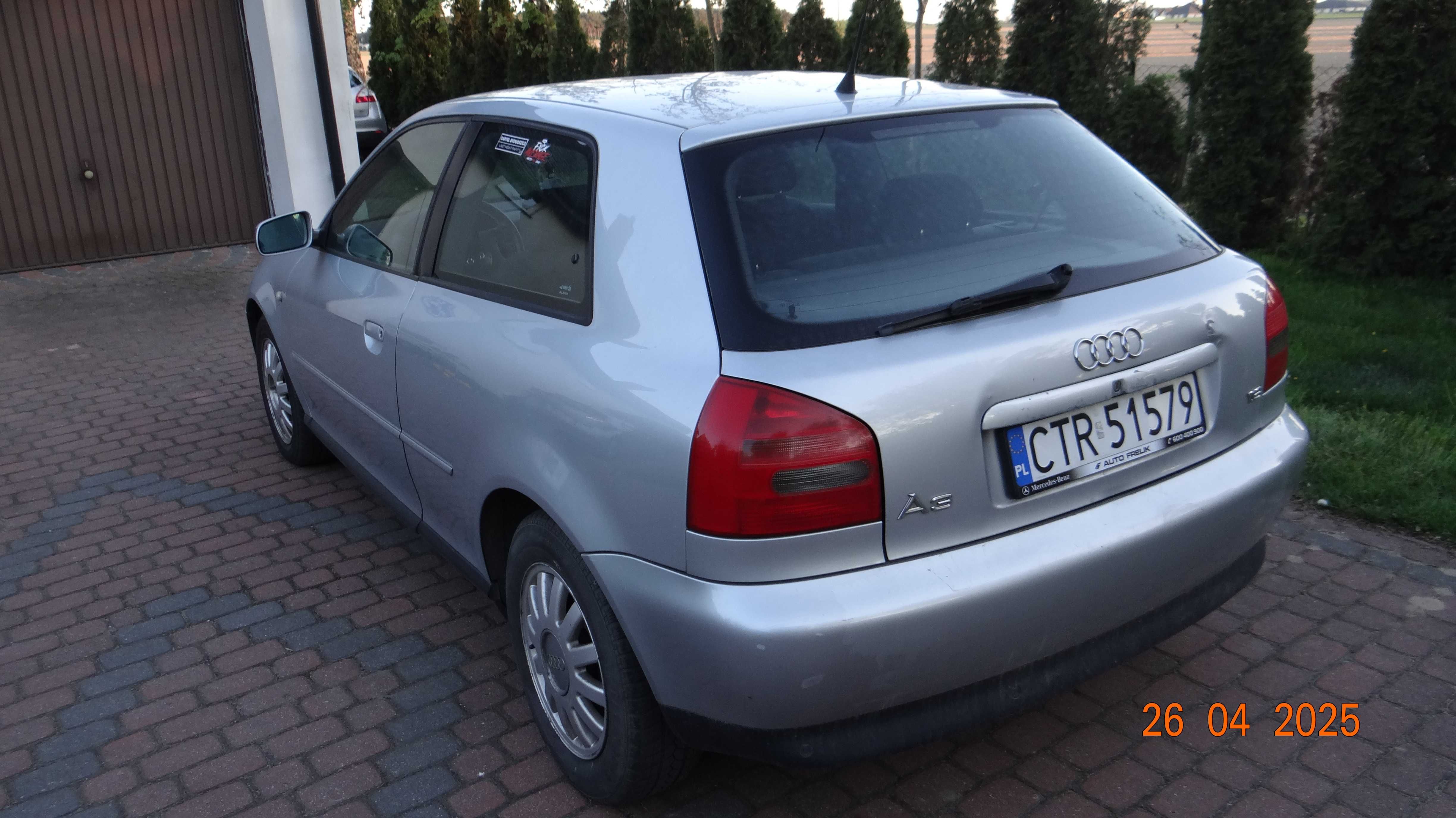 Audi A3  1,6  z gazem po wymianie rozrządu, oleju i płynów .