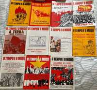 Conjunto 11 Revistas O Tempo e O Modo (Anos 1975 / 1977)