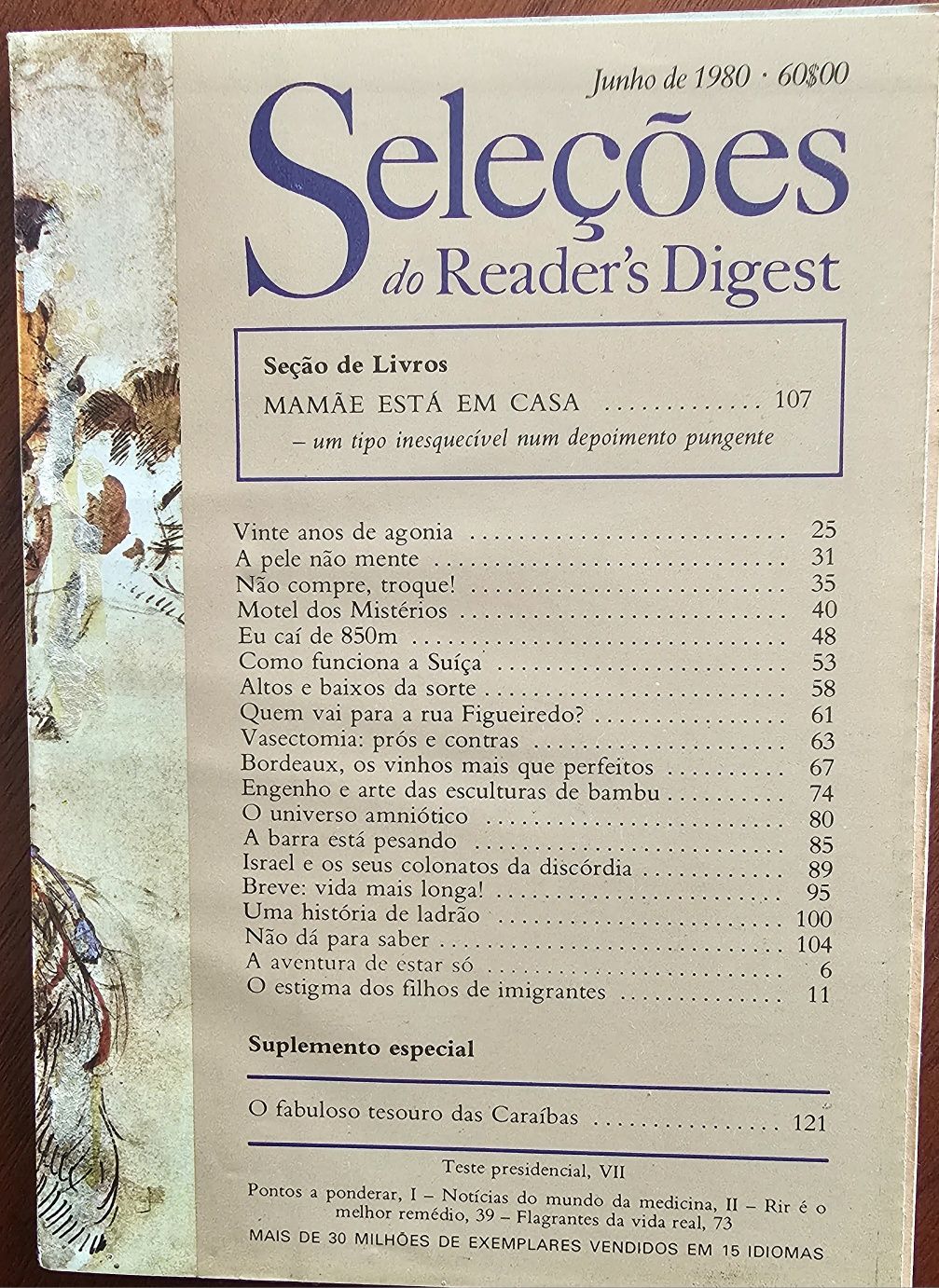 Conjunto de 10 Livros Seleções do Readers Digest