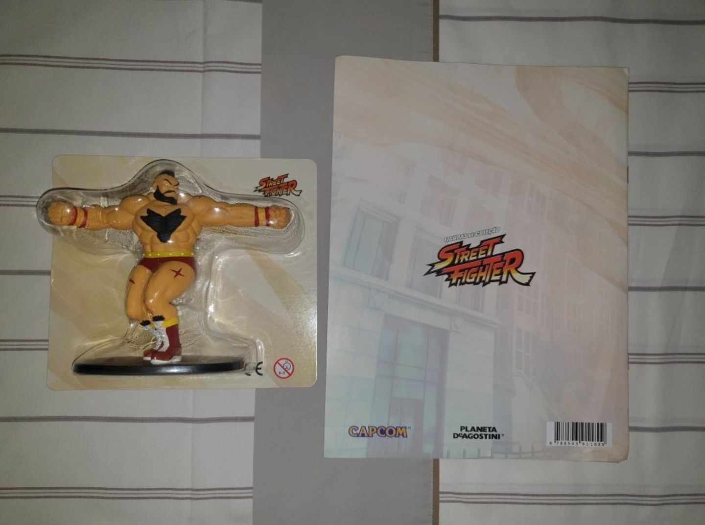 Figura Street Fighter ZANGIEF Planeta Deagostini!