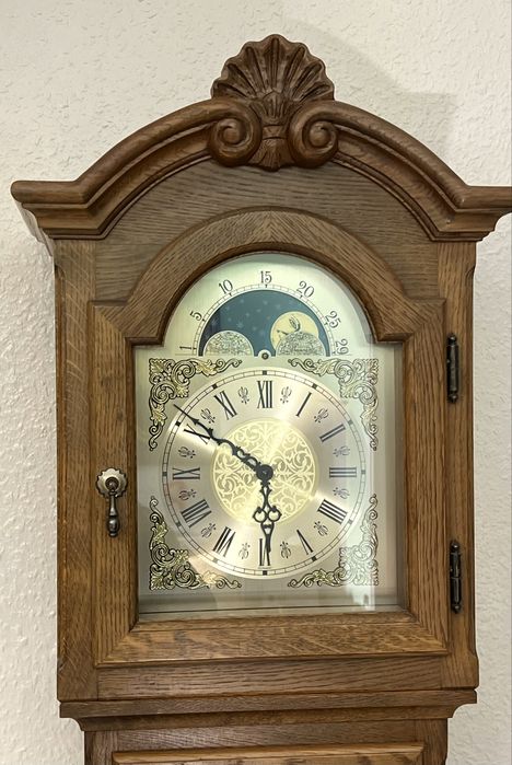 Zegar stojacy dębowy