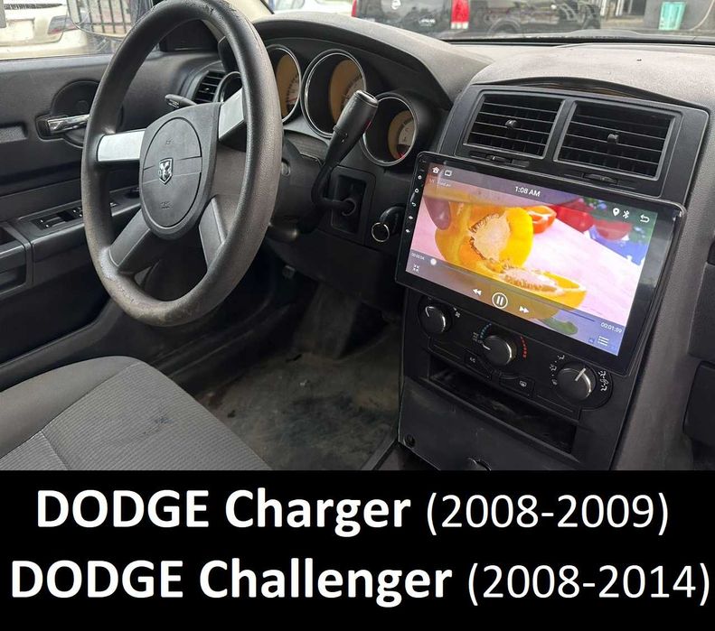 (NOVO) Rádio 2DIN DODGE • Caliber • Journey • Ram • Android GPS