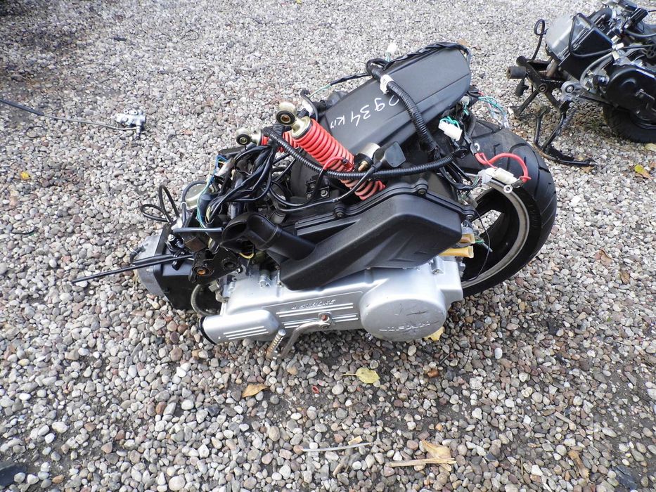 SILNIK DO CHIŃSKIEGO SKUTERA 125 4T KOŁO 13 sprawny 2934 km swap do 50