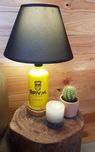 Candeeiro Artesanal feito com garrafa de gin
