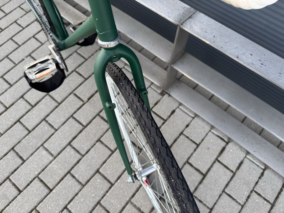 Rower fixie ostre koło singlespeed gravel XXL BAR8 Canyon Rose retro