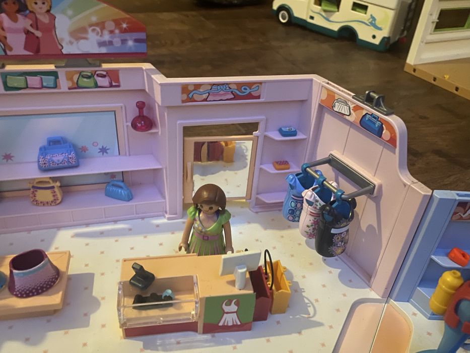 Playmobil, shopping center