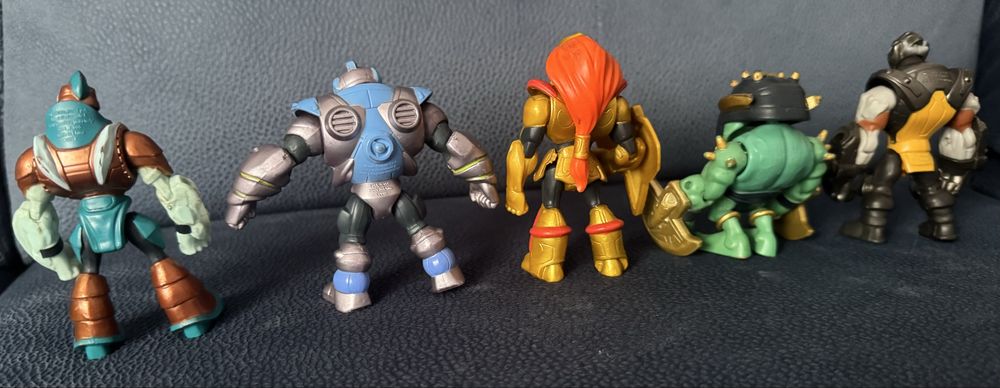 Bonecos miniatura dos Gormitis