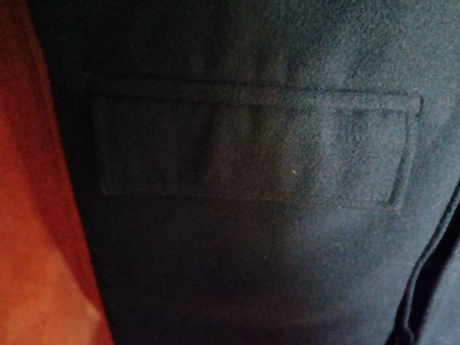 Płaszcz męski lub młodzieżowy czarny