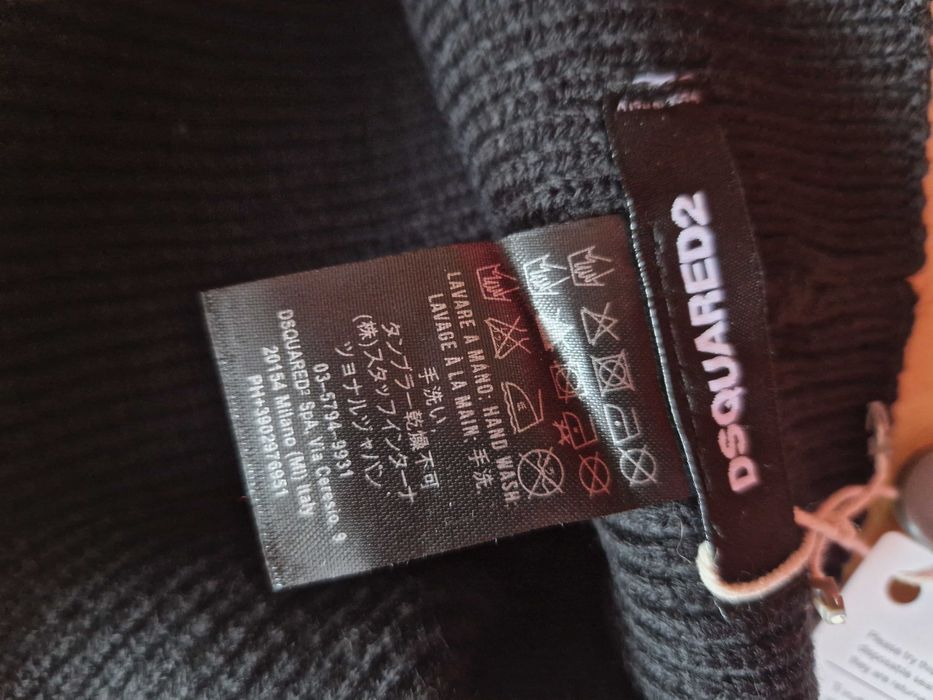 Dsq2 Dsquared2 czapka zimowa jesienna