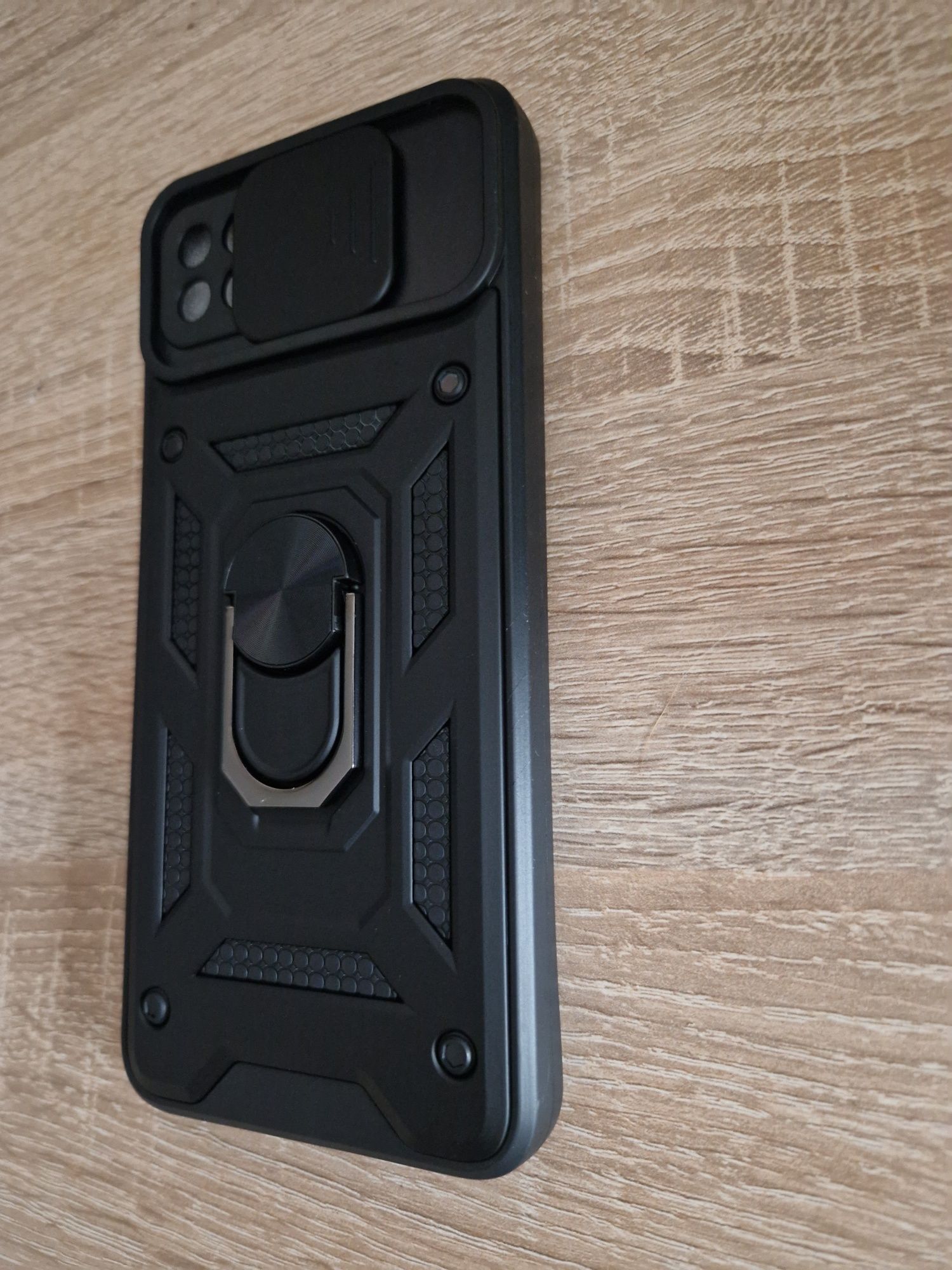 Etui Slide Camera Armor Case do Samsung Galaxy A22 5G Czarny