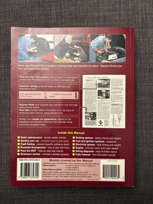 Manual haynes renault clio