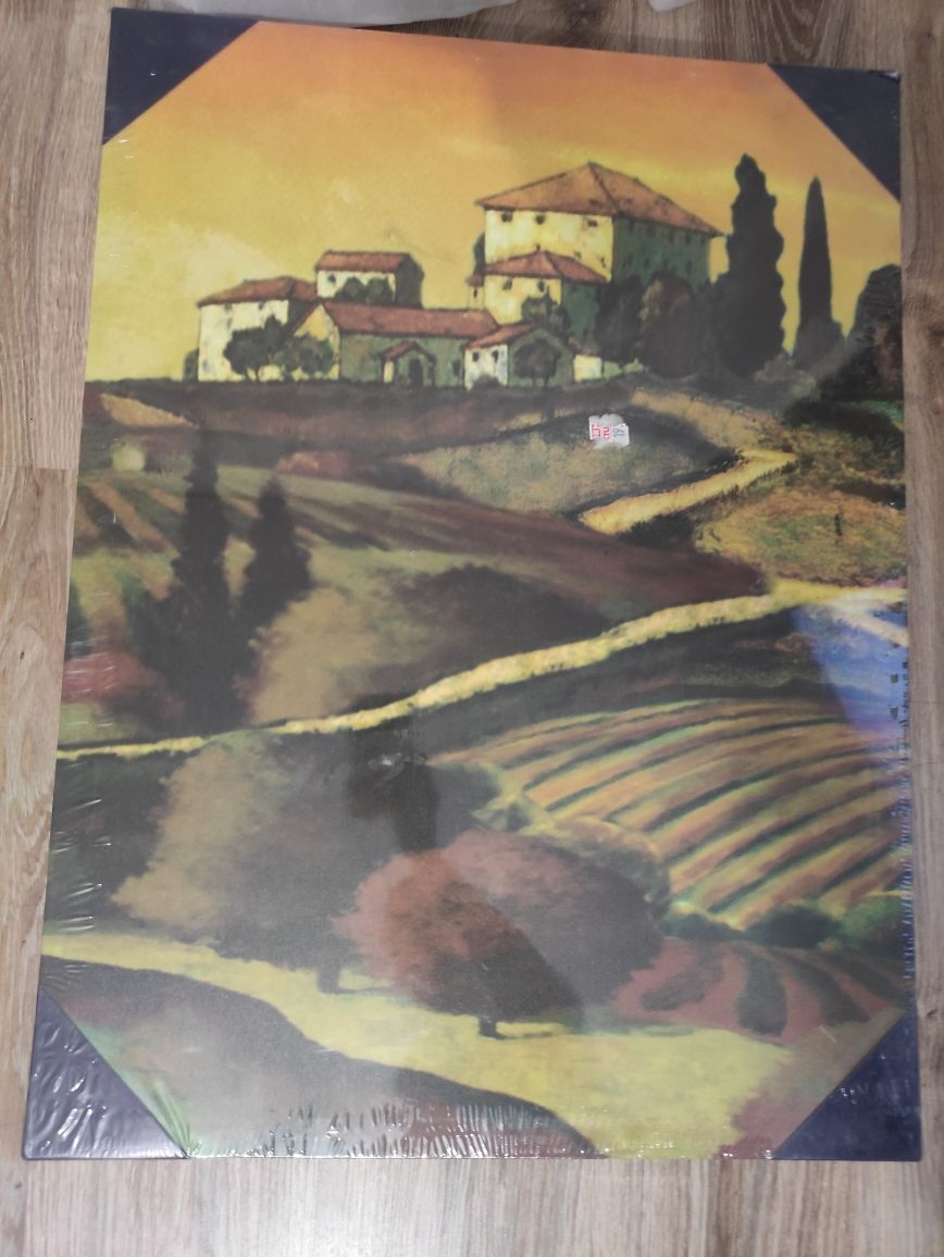 Obraz tryptyk wzgórza
