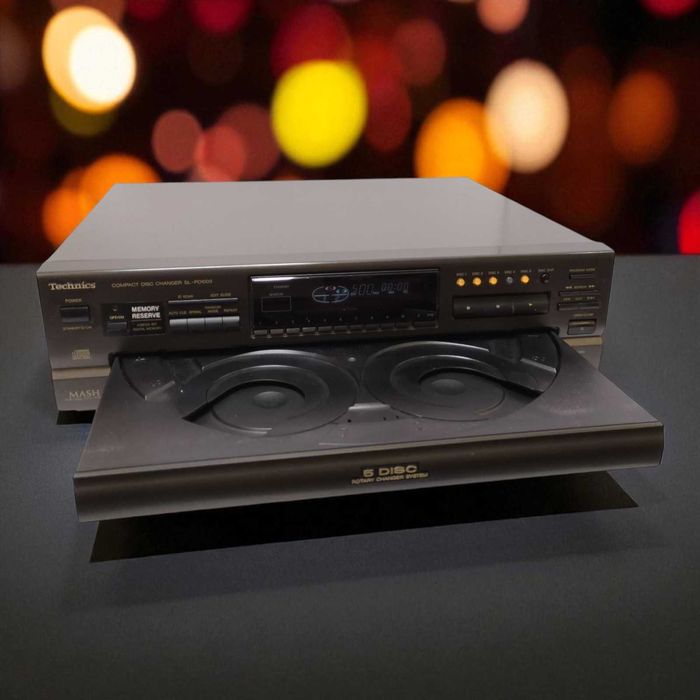 Technics SL-PD1010 – 5-płytowa zmieniarka CD + pilot