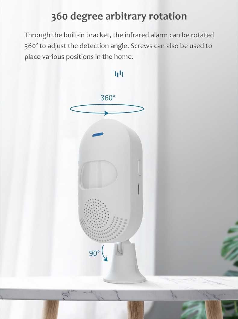 Sensor Movimento WiFi * Tuya * Alerta Movimento Alexa Google Home