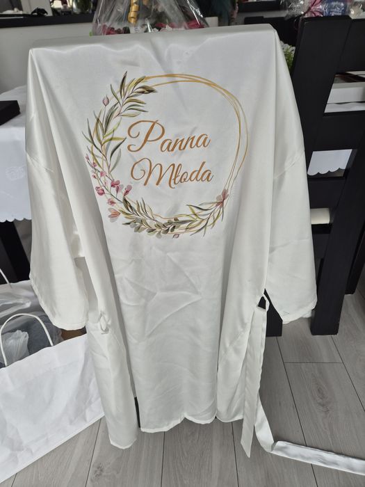 Szlafroki panna młoda i świadkowa