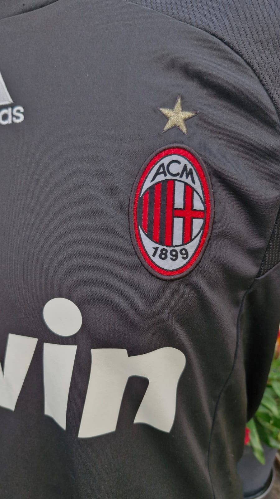 Koszulka AC Milan trzeci komplet 2008/2009.
