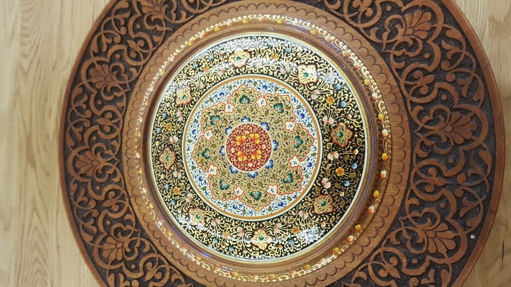 Talerz dekoracyjny z Uzbekistanu