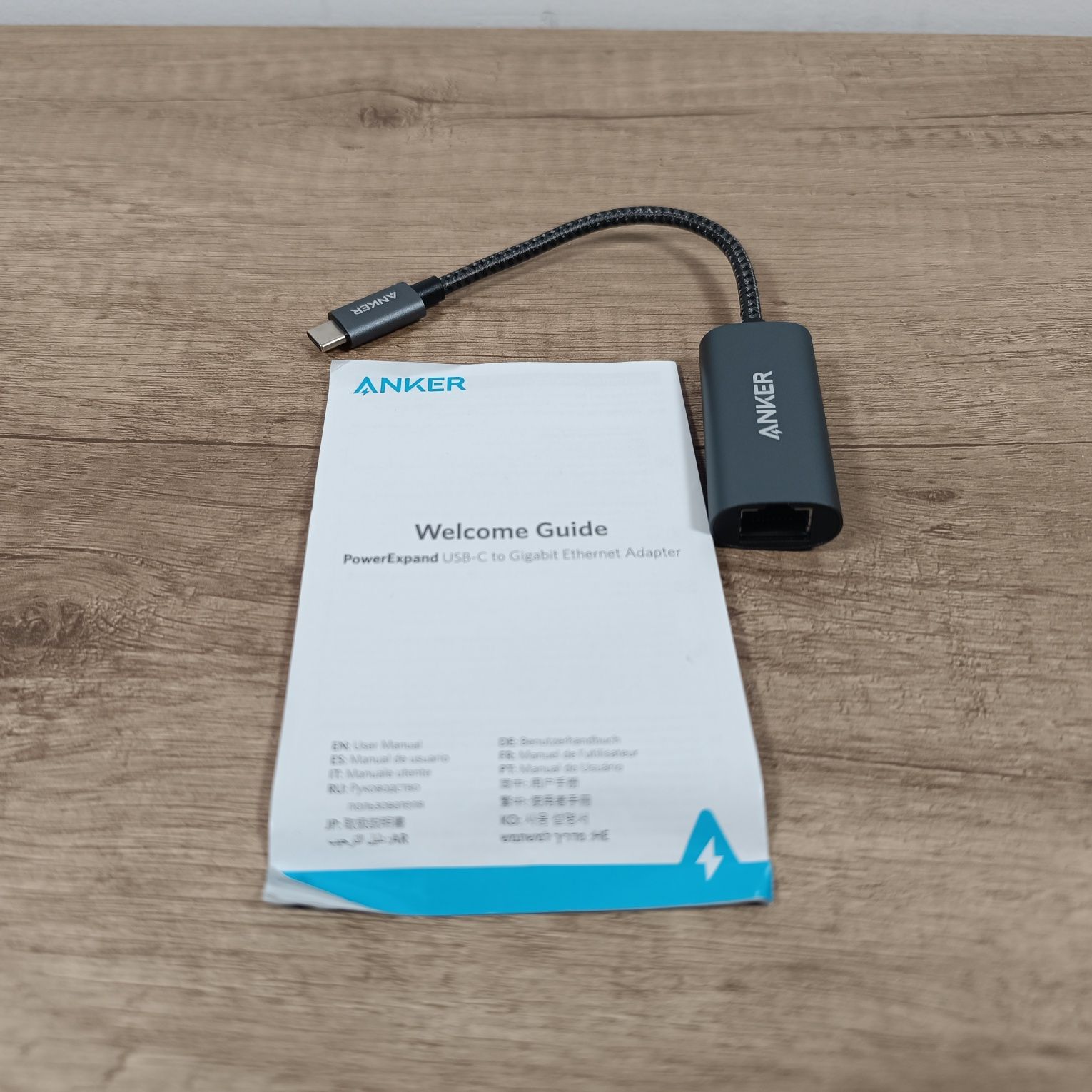 Adapter USB-C LAN Ethernet ANKER GIGABIT 1000 Mbps