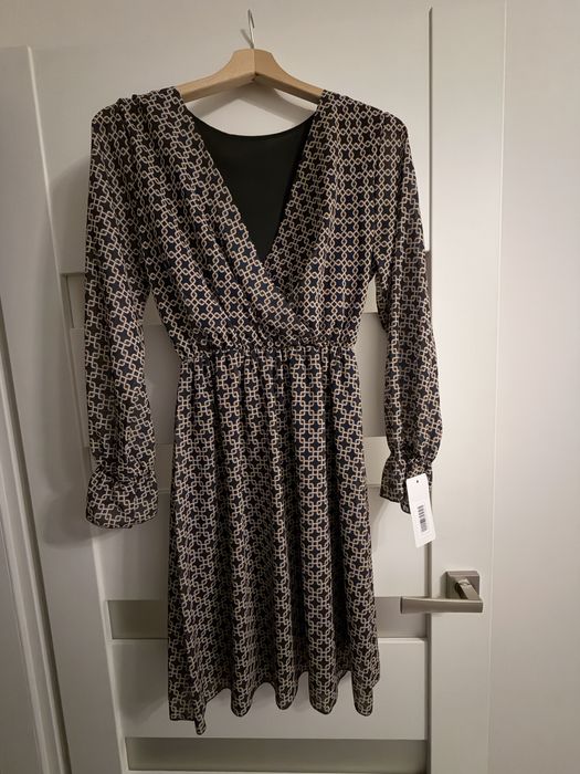 Sukienka damska we wzory