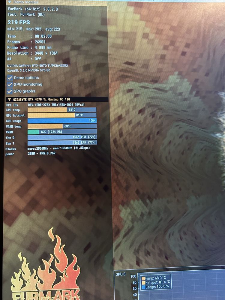 Geforce Rtx 4070 ti gigabyte Gaming OC