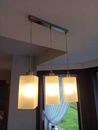 Lampy wiszące ALFA ICE E27; kinkiet; lampa potrójna; zestaw