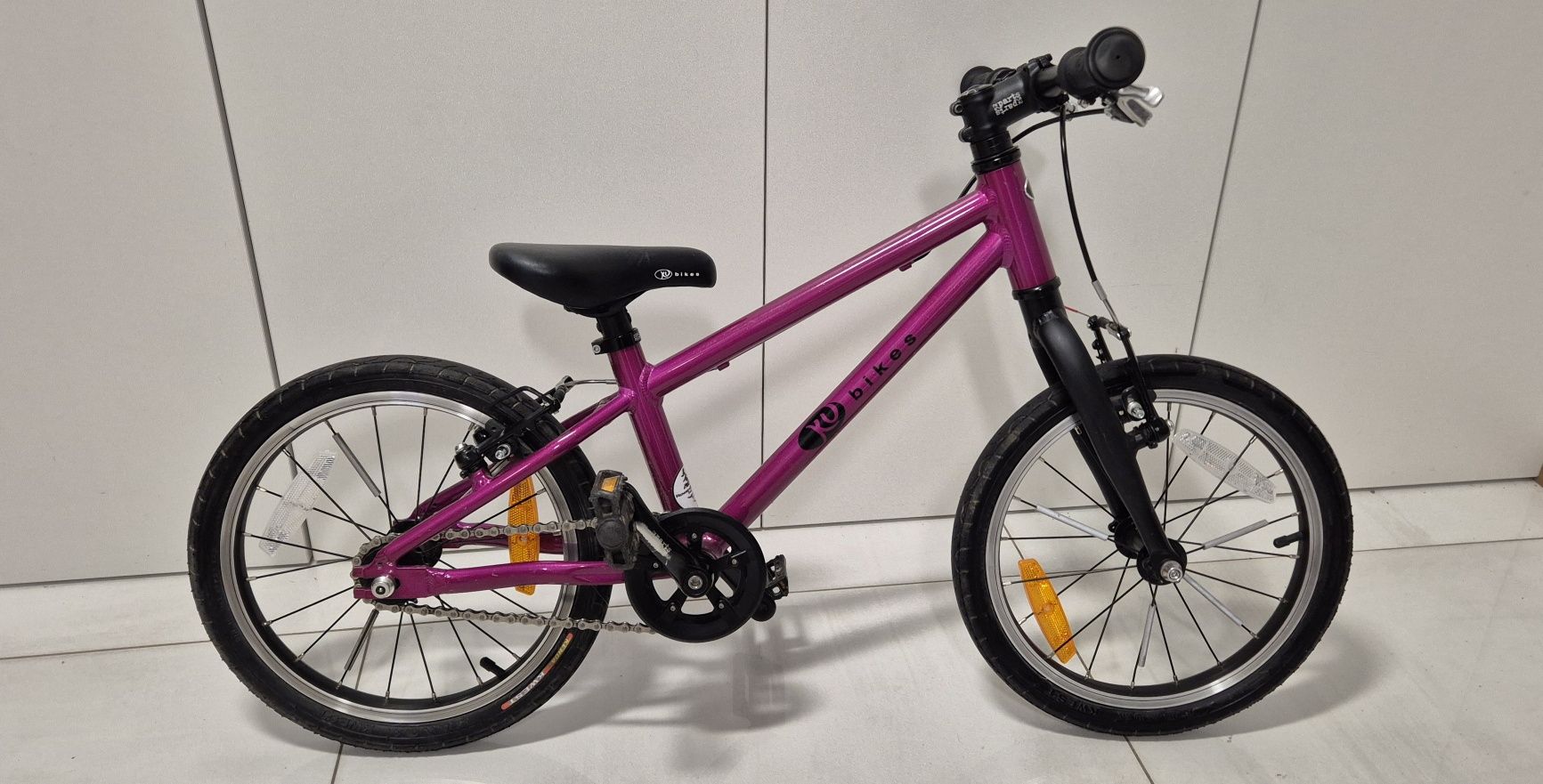 Kubikes Lekki Rower Dla Dzieci 16" L MTB fioletowy
