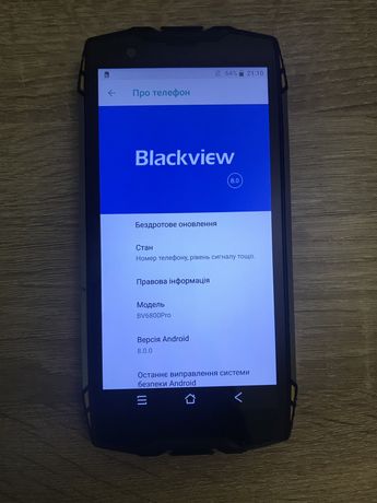 Смартфон Blackview BV6800 Pro 64 ГБ черный