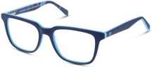 Oprawki Okulary UNOFFICIAL UNOT0057  niebieskie dziecięce plastikowe