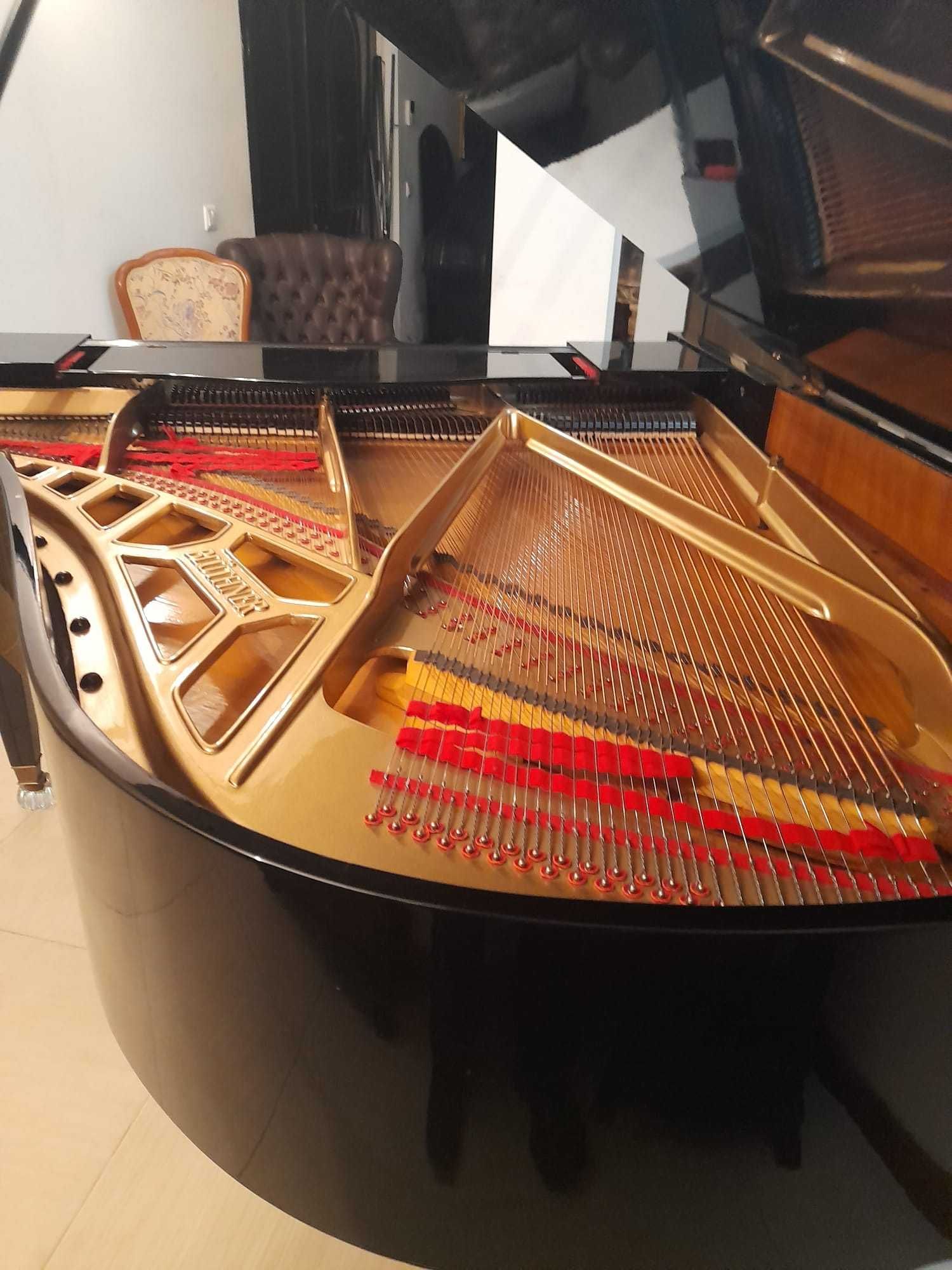 Piano Bluthner de cauda, excepcional, como novo...