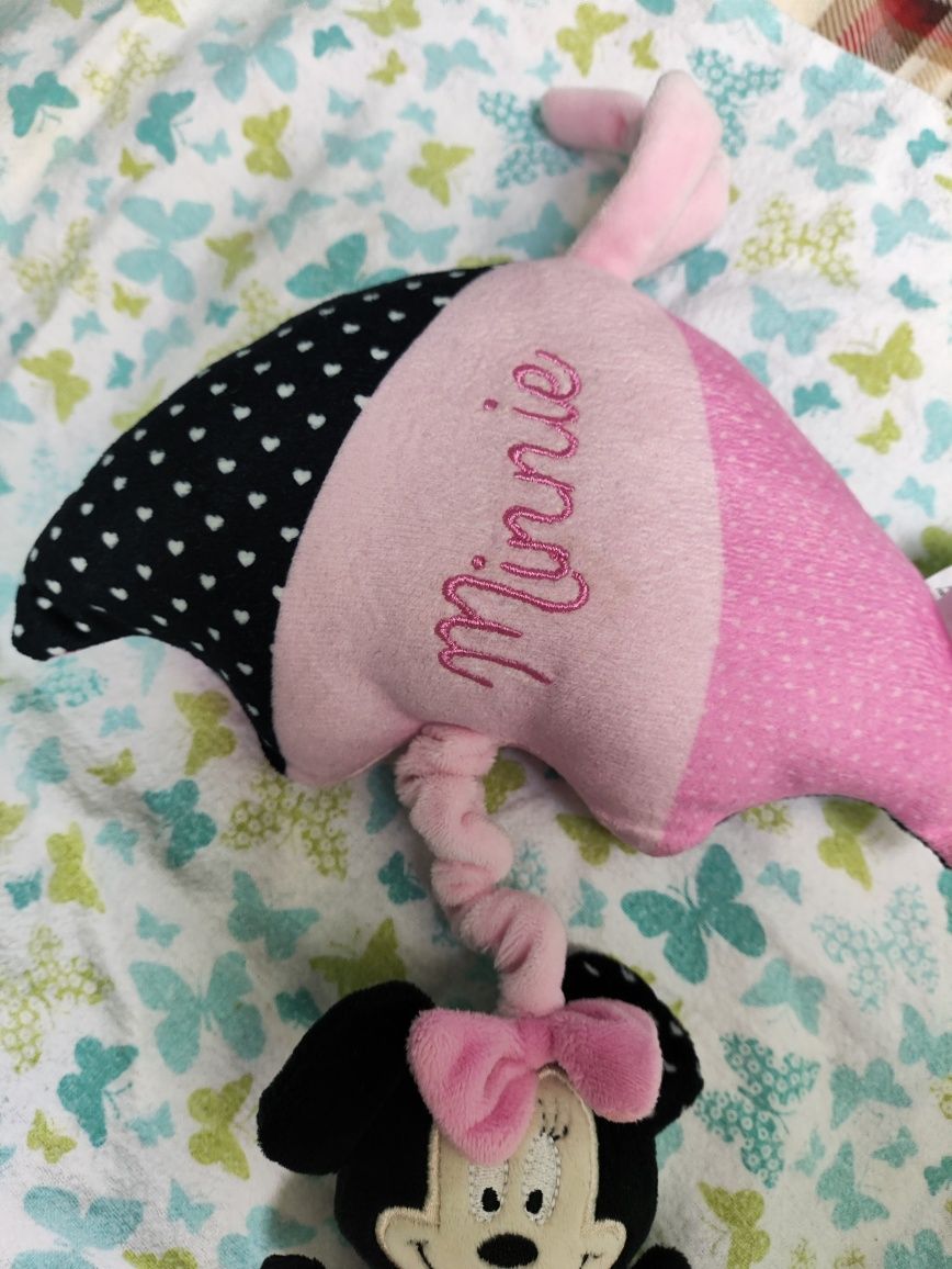 Pozytywka parasolka Minnie mouse plus grzechotka