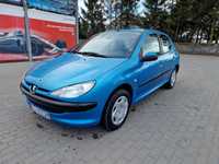 Peugeot 206 1.4i 75km. Zadbany/Bez Rdzy Okazja