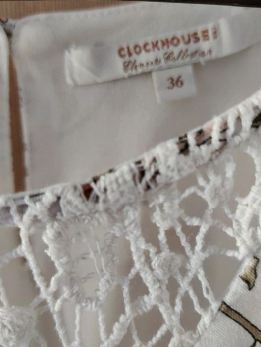 Letnia sukienka w kwiaty, C&A, 36