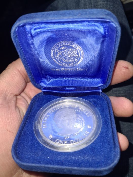 Srebrna moneta pamiatkowa Diana Princess of Wales