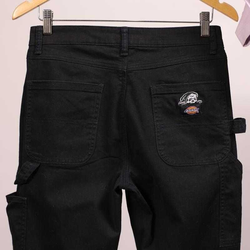Чорні саржеві штани від dickies x lurking class