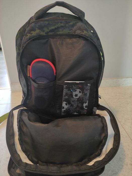 Plecak szkolny trzykomorowy