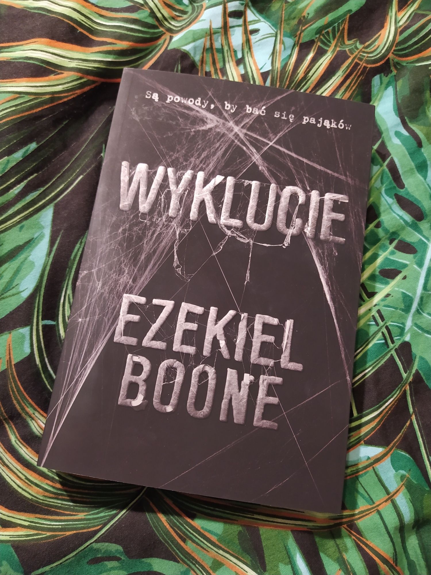 Książka Wyklucie Ezekiel Boone horror thriller fantastyka postapo