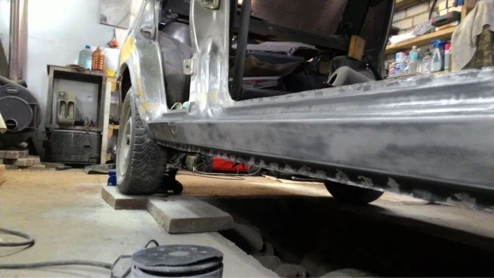 Зварювальні роботи кузова днище антикорозійна обробка сварка фарбуваня