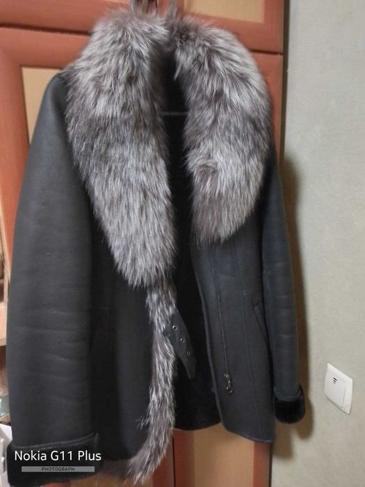 Дублёнка женская кожаная