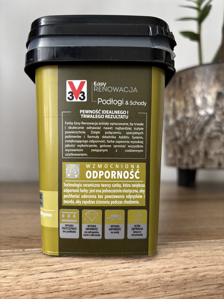 Farba V33 do podlog i schodow taupe