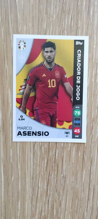 Cromo Marco Asensio