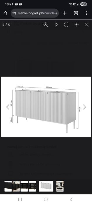 Sprzedam komodę i szafke rtv- komplet