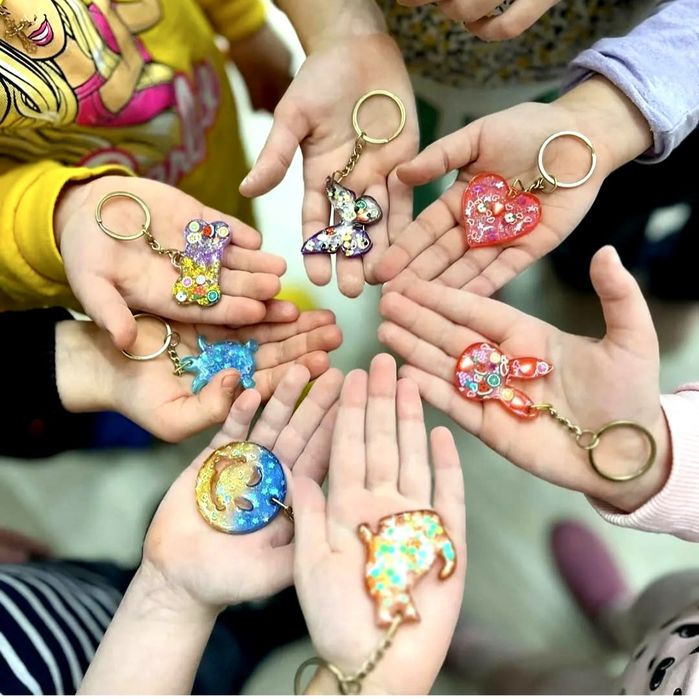 Чудові майстер класи для дітей тапа лапки, слайми, картини піском